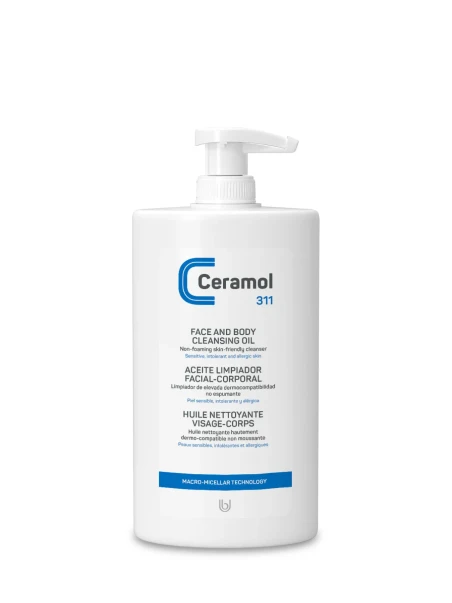 ACEITE LIMPIADOR FACIAL-CORPORAL CERAMOL 400ML