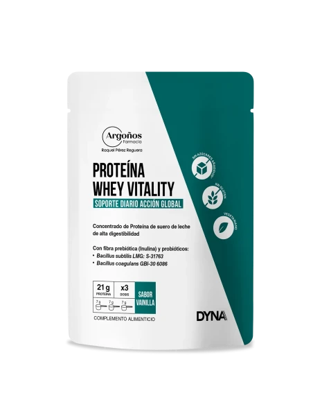 Proteína Whey Vitality Choco con probióticos y fibra prebiótica