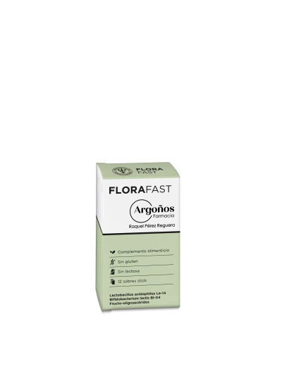 Florafast cápsulas con probióticos para digestión rápida y bienestar intestinal