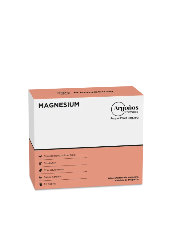 Magnesio sobres de magnesio para bienestar muscular y nervioso