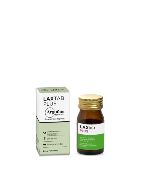 Laxtab Plus complemento para regular el tránsito intestinal