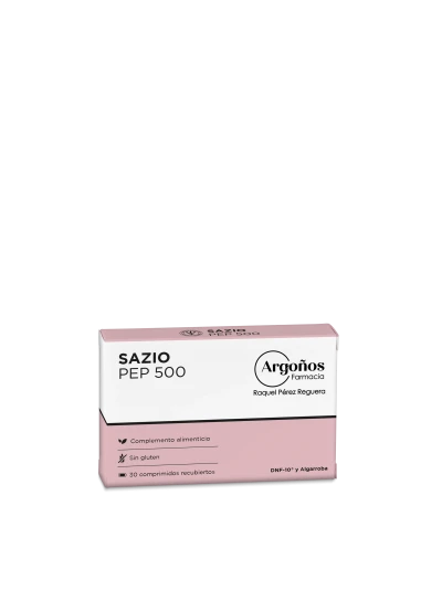 Sazio Pep 500 Argoños 30 Comprimidos | Complemento Saciante