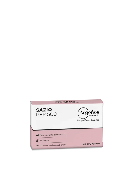 Sazio Pep 500 Argoños 30 Comprimidos | Complemento Saciante