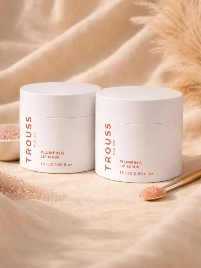 COMBO LABIOS EXFOLIANTE Y MASCARILLA TROUSS MILANO