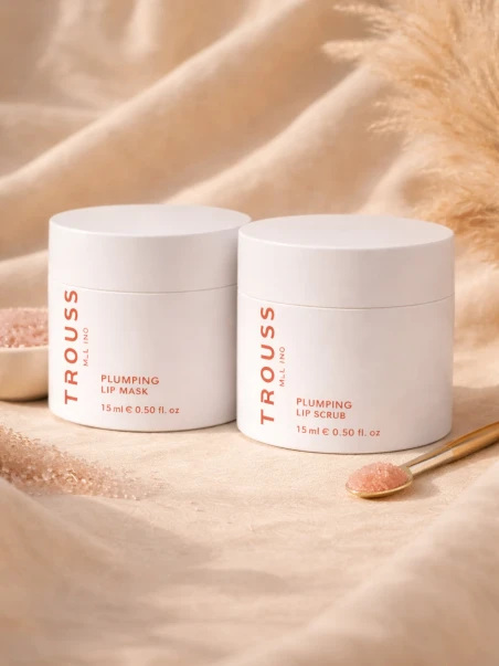 COMBO LABIOS EXFOLIANTE Y MASCARILLA TROUSS MILANO