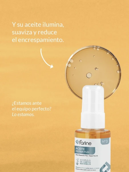 ACEITE REPAIR PLEX CAPILAR FARLINE 75 ML