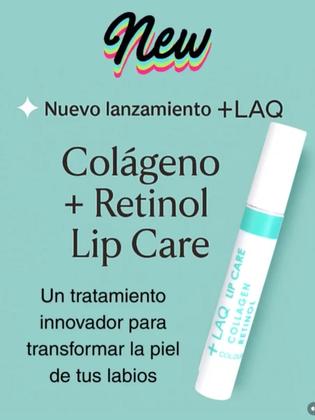 +LAQ Colours Collagen Retinol Lip Care 6 ml
