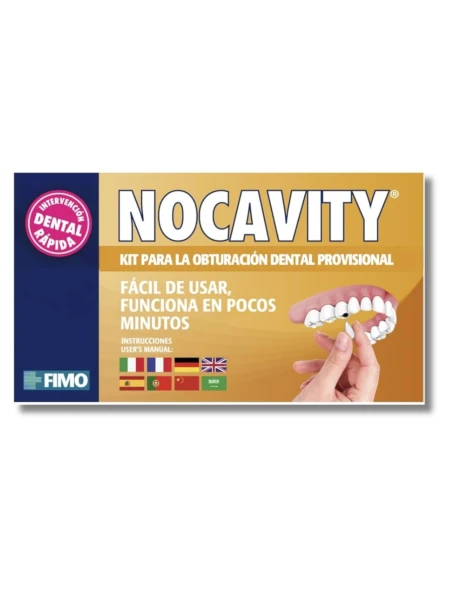 KIT PARA LA OBTURACIÓN DENTAL PROVISIONAL - NOCAVITY