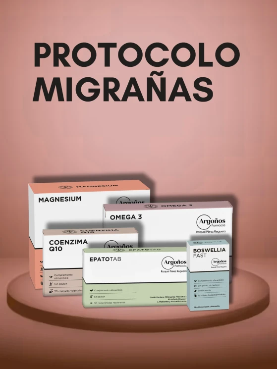 Tratamiento Natural Migraña: Magnesio y Boswellia | Pack Migrañas