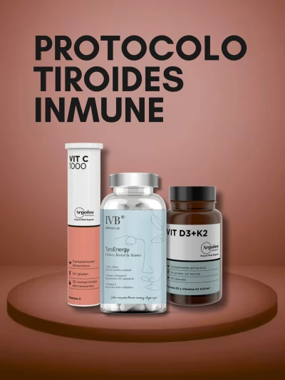 PROTOCOLO TIROIDES INMUNE  -Pack de Apoyo y Optimización de la Función Tiroidea E Inmune-