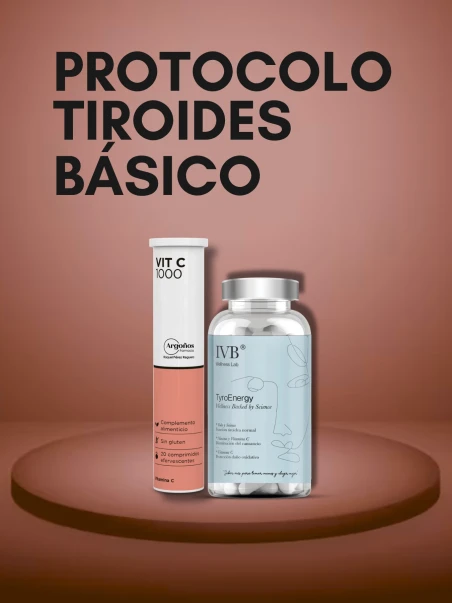 PROTOCOLO TIROIDES BÁSICO -Pack de Apoyo y Optimización de la Función Tiroidea-