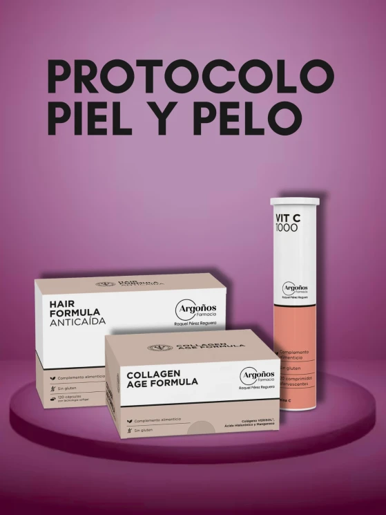 PROTOCOLO PIEL Y PELO 4 MESES - Cuida tu piel y tu cabello desde dentro -